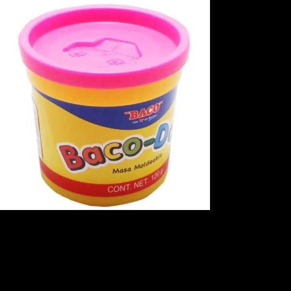 PASTA PMODELAR BACO-DOH. ROSA FLUOR. C.20